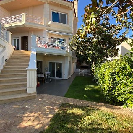 Cozy 2 Room Apartment With Garden Near Athens Air-Port Луца Экстерьер фото